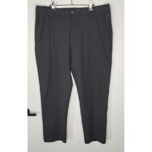 Lululemon ABC Classic Fit Trouser 5 Pocket Pant Mens 36x28 Black Warpstreme